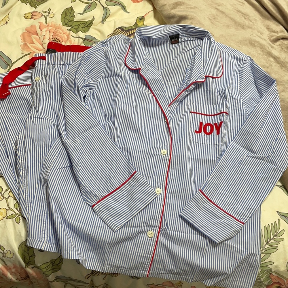 J.crew JOY holiday pjs